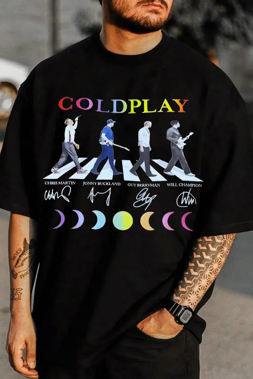 Uk Band Cold-plays TShirt Mens – Summer Clothing Women Uk Bewertung und Preis