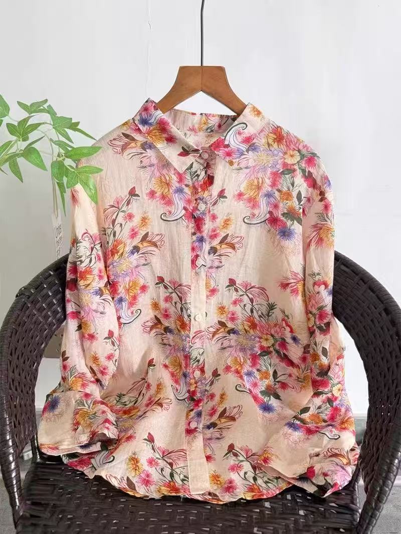 100% Ramie linen shirts and bl – Summer Clothing Brands For Women Bewertung und Preis