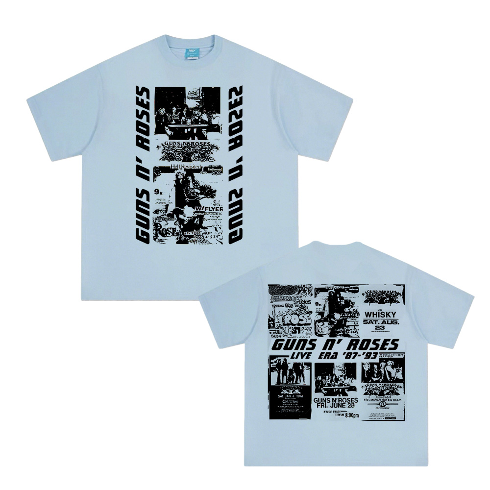 LIVE ERA T-SHIRT ROSES band GU – Summer Clothing Websites Bewertung und Preis