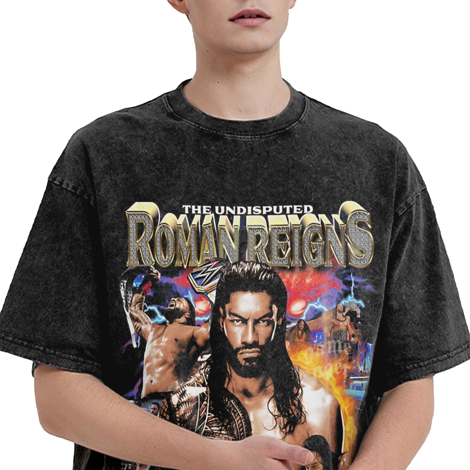 Harajuku Roman Reigns   Cute L – Summer Reign Clothing Bewertung und Preis