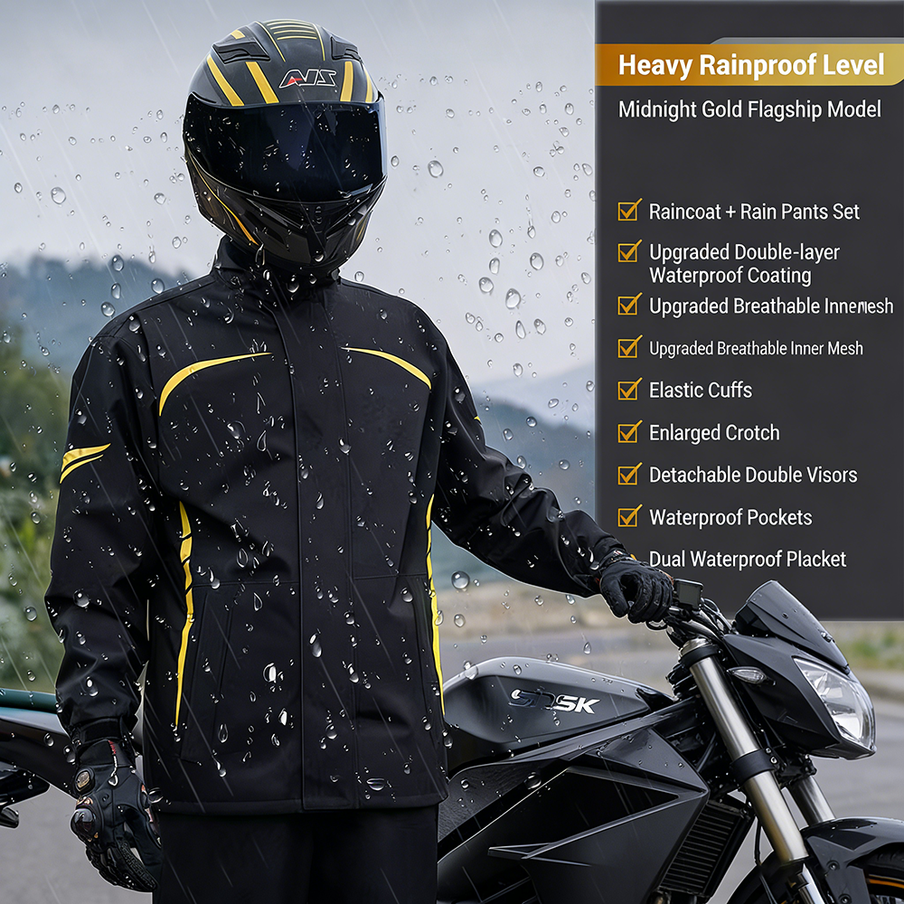 Motorcycle Rain Suit Men Women – Summer Rain Clothing Bewertung und Preis