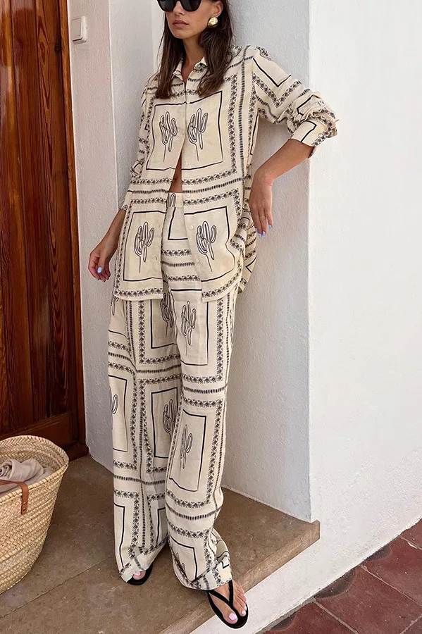 Printed Shirts Two Piece Set W – Summer Clothing Women Bewertung und Preis