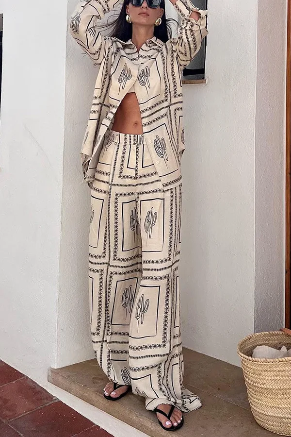 Printed Shirts Two Piece Set W – Summer Clothing Women Bewertung und Preis