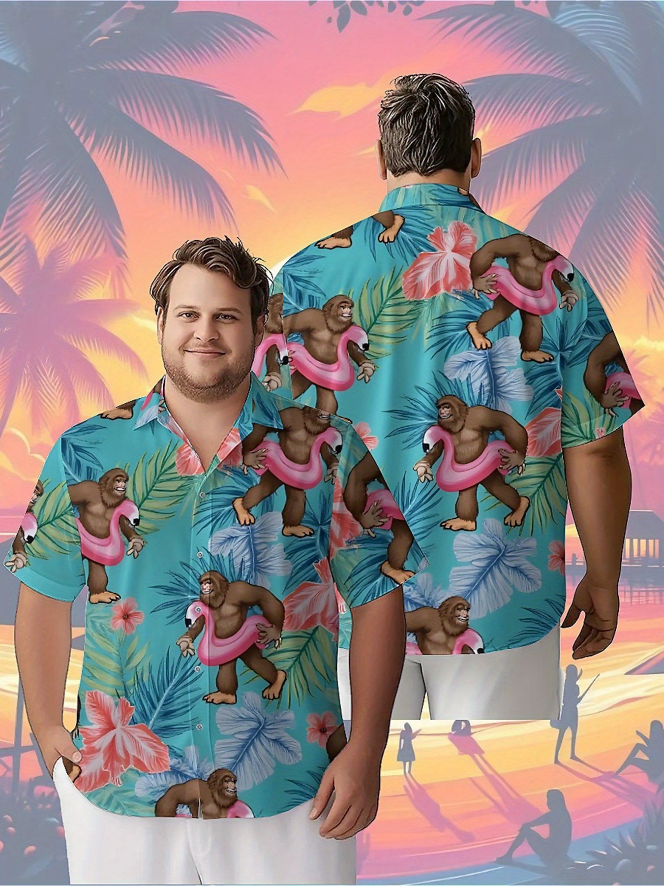 Men's Plus Size Hawaiian Shirt – Summer Clothing Patterns Bewertung und Preis