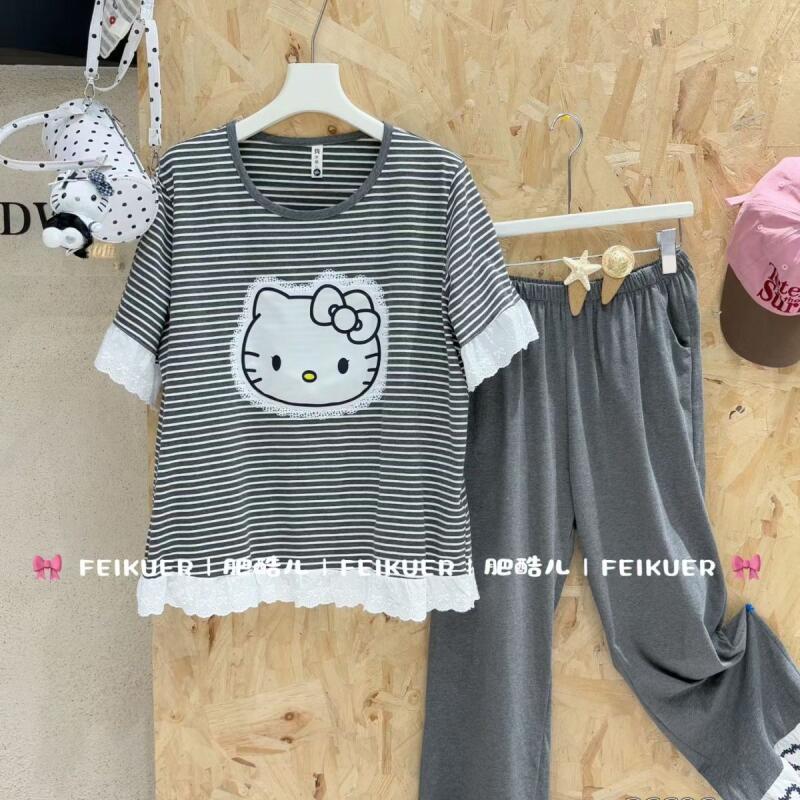 Summer New Hello Kitty Striped – Summer Clothes Bewertung und Preis