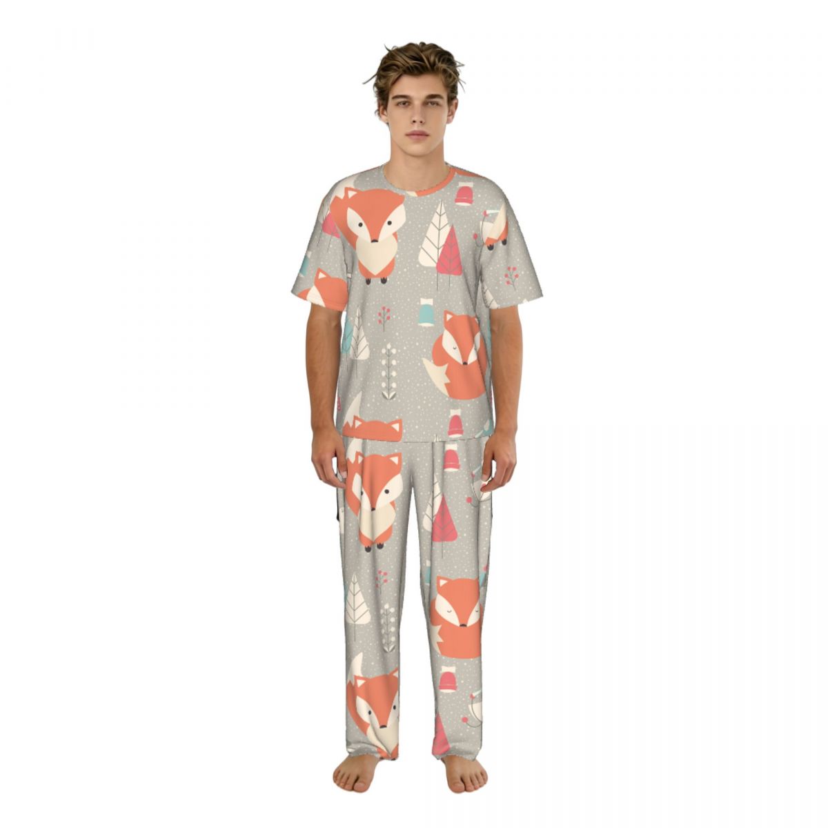 Men Pajamas Suit Short Sleeved – Summer Clothing Patterns Bewertung und Preis