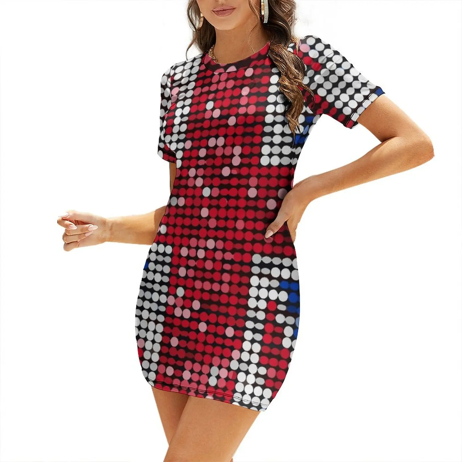 Union Jack Flag UK Sequin Shor – Summer Clothing Women Uk Bewertung und Preis