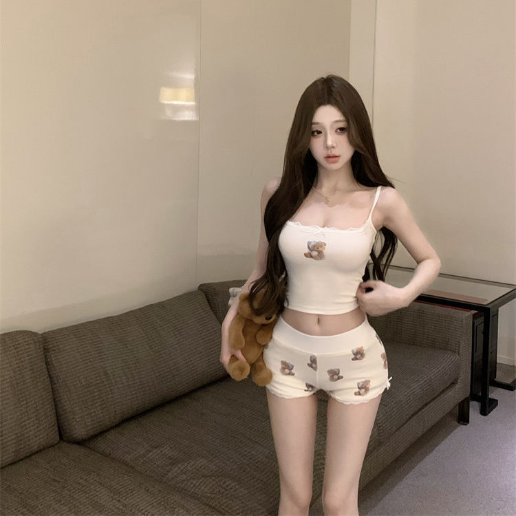 Two Piece Set,Camis and Short, – Summer Clothing Aesthetic Bewertung und Preis