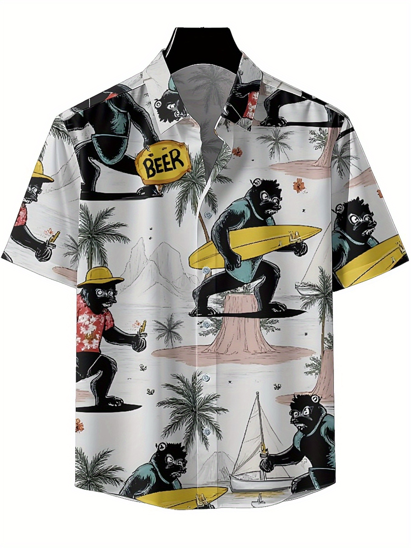 Men's Plus Size Hawaiian Shirt – Summer Clothing Patterns Bewertung und Preis