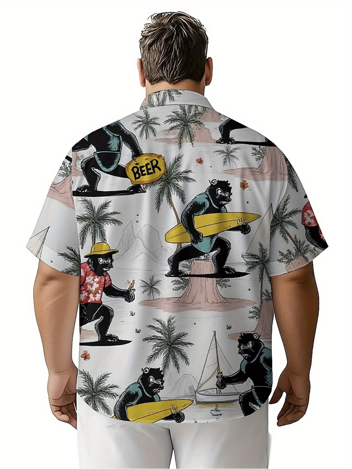 Men's Plus Size Hawaiian Shirt – Summer Clothing Patterns Bewertung und Preis