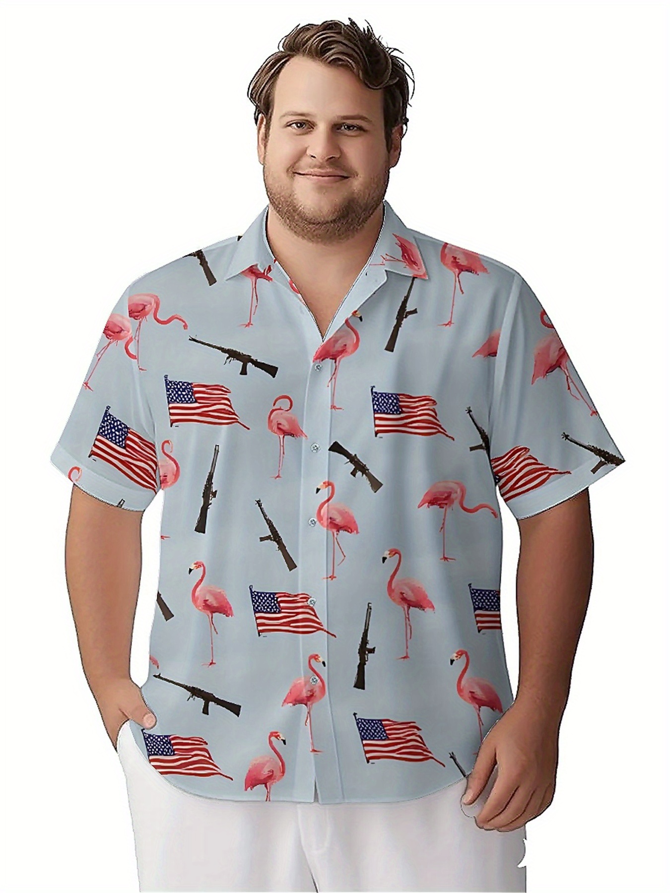 Men's Plus Size Hawaiian Shirt – Summer Clothing Patterns Bewertung und Preis