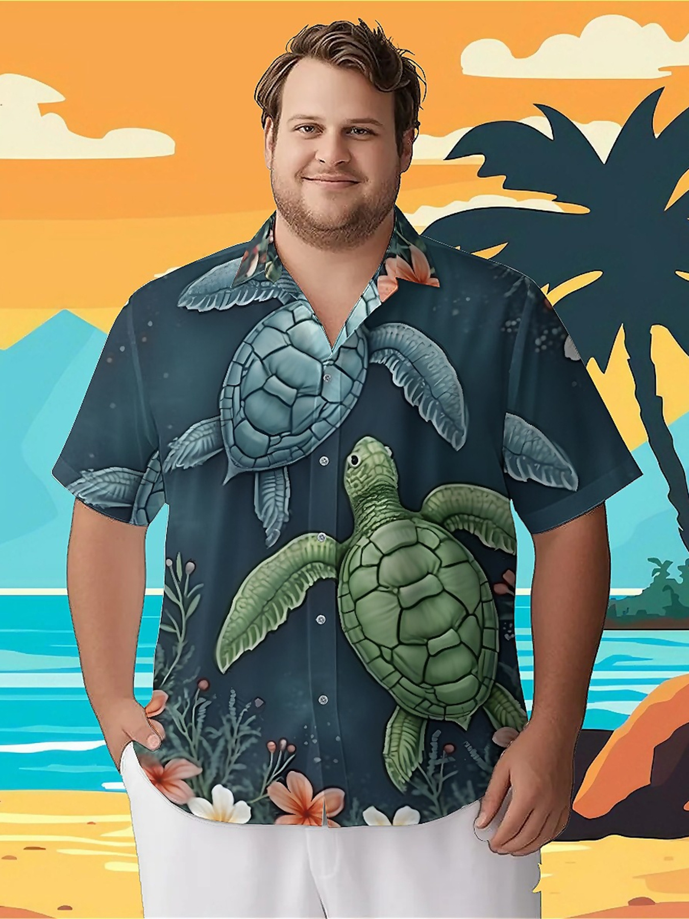 Men's Plus Size Hawaiian Shirt – Summer Clothing Patterns Bewertung und Preis
