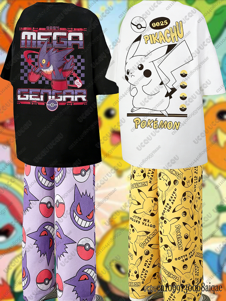 2026 Anime Pikachu&Gengar Summ – Summer Clothing Women Bewertung und Preis