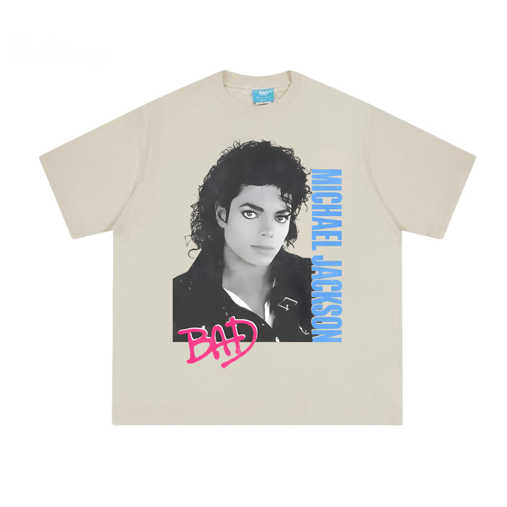 2026Michael Jackson Bad White  – Summer Clothing Websites Bewertung und Preis