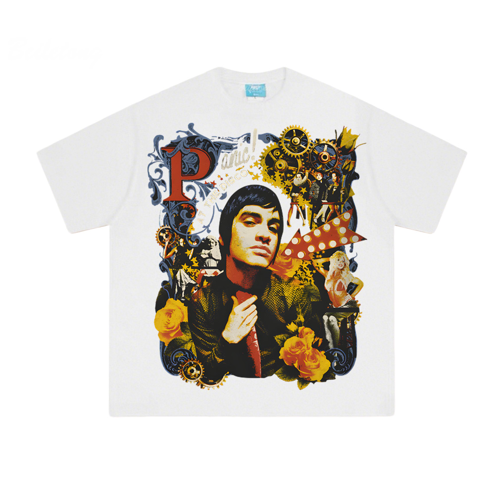 COLLAGE PHOTO TEE Panic! At Th – Summer Clothing Websites Bewertung und Preis